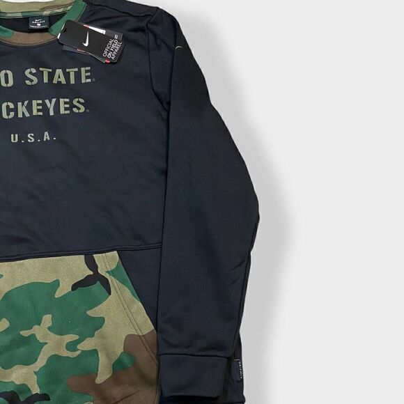 Nike Ohio State Buckeyes Salute To Service Sweatshirt  DD4317-010 Mens size L - Picture 4 of 12